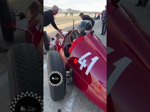 Stunning 1948 Alfa Romeo 158 at The Vintage Sports Car Club   VSCC Silv