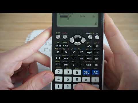 Gleichungen mit dem Casio-Taschenrechner lösen (Nullstellen bestimmen)