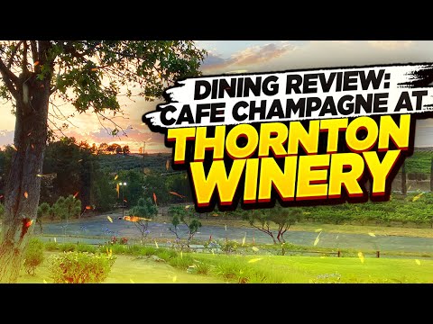 Revisão de jantar: Thornton Winery - Café Champagne