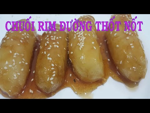 Cách làm CHUỐI RIM ĐƯỜNG THỐT NỐT ngon rất đơn giản l Hồng Thanh Food