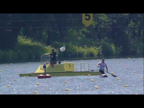 ICF Canoe Sprint World Cup 2 . 2018  DUISBURG,Germany. C1 men 1000 m Final A