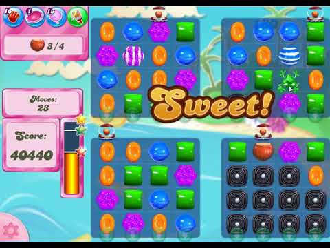 Candy Crush 610 hard Level Beat!