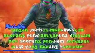 Download lagu Story wa keren =| jangan remehkan seorang pendiam. mp3