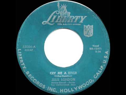 1955 HITS ARCHIVE: Cry Me A River - Julie London