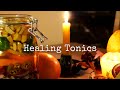 Natural cold & flu remedy | Fire cider & chicken broth | Kitchen Witch healing tonic