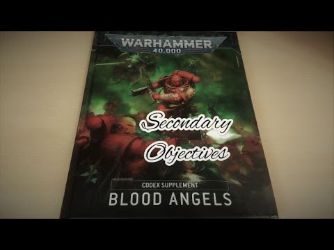 Secondary Objectives Blood Angels [ENG] Codex Supplement 2020 Focus rules