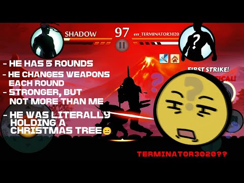 TERMINATOR IN SHADOW FIGHT 2 ??? 😳💀 | ANDROID \ IOS GAMEPLAY 