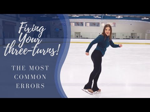 Correct Common Three-Turn Errors in Figure Skating
