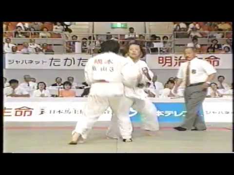 女子柔道　寝技の攻防②