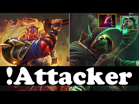 !Attacker 8400 MMR Plays Ember Spirit And Necrophos - Ranked Match Gameplay - Dota 2