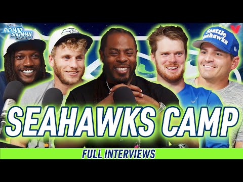 Richard Sherman at Seahawks camp with Darnold, Kupp, Woolen & Macdonald: "This team is different"