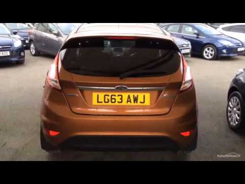 FORD FIESTA TITANIUM YELLOW 2013