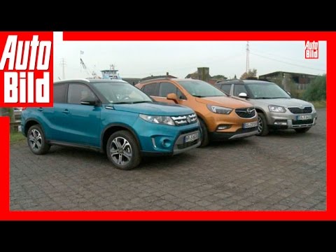 The new Mokka X in comparison - Opel Mokka X vs Vitara and Yeti (2016) - Review/Test/Comparison