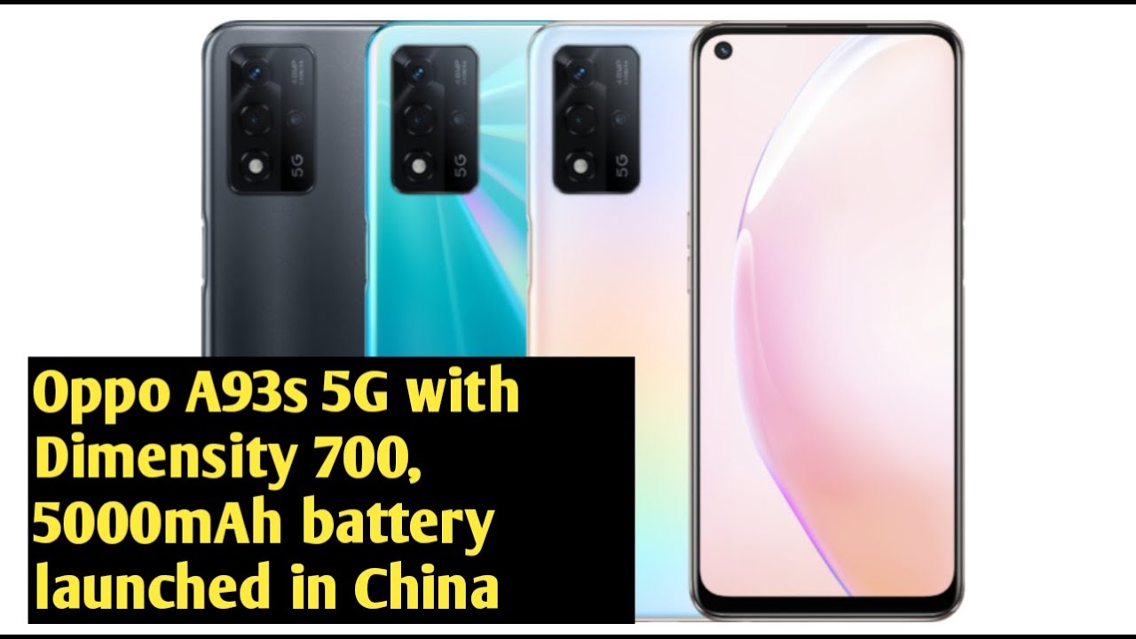 #Oppo #A93S #5G launched in China