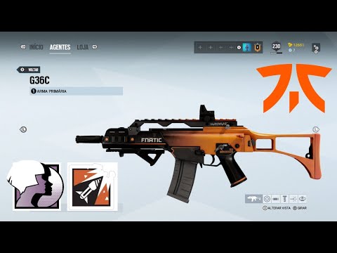 RAINBOW SIX SIEGE - Fnatic Esports Weapon Skin! G36C Iana/Ash - Crimson Heist #217