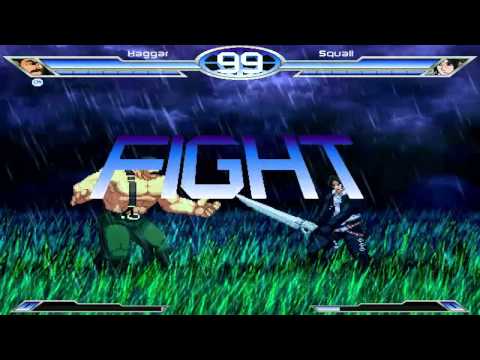 Capcom vs The World Match #3 - Haggar vs Squall