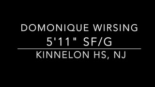 preview picture of video 'Domonique Wirsing 5'11 F/G Kinnelon High School NJ Class of 2015 Skills Video 2014'
