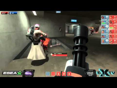 ESEA S11 LAN - UBF - LG vs Mix^ - Map 2 - Badlands - pt2of2