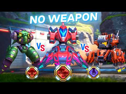 NO WEAPON - Blizzfrost VS Redox VS Vortex - Mech Arena