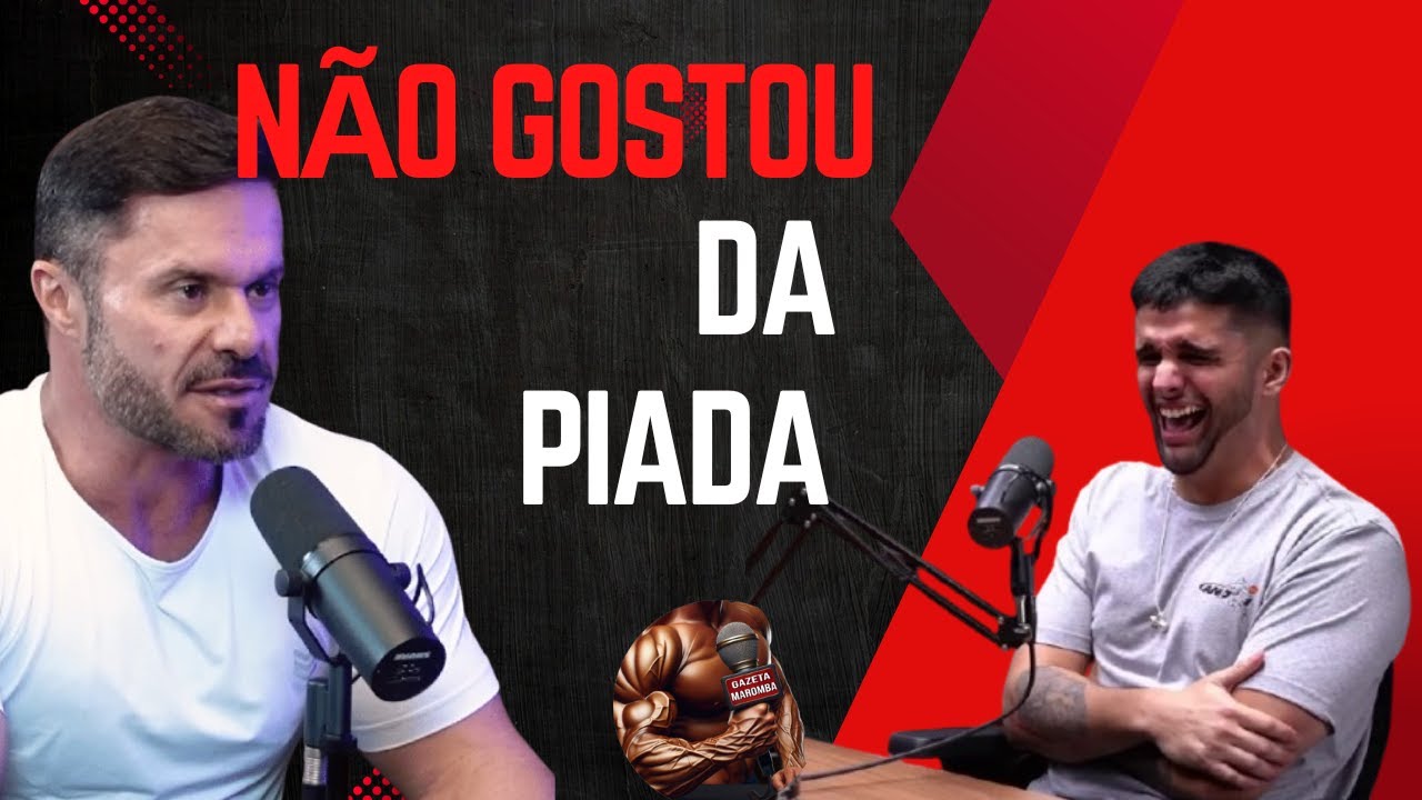 Renato Cariani não gosta de piada. Igorfina responde.