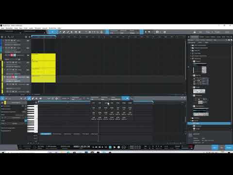 Helm Synth formatieren deutsch mit Noten