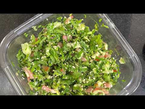 Tabbouleh |#salad |Indian Vlog in Bahrain | Quick and easy recipe |#tabbouleh #shorts|Special recipe