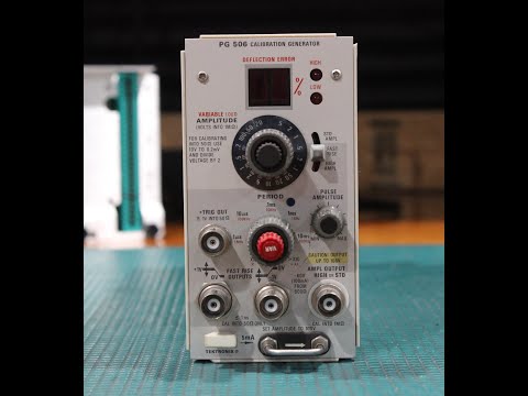 Tektronix PG506 Rebuild and Calibration