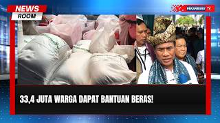 Mentan Salurkan Bantuan Beras, 619 Ribu Warga Riau Jadi Penerima