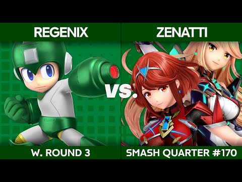 Smash Quarter 170 - Regenix (Mega Man) v Zenatti (Pyra/Mythra): Winners Round 3