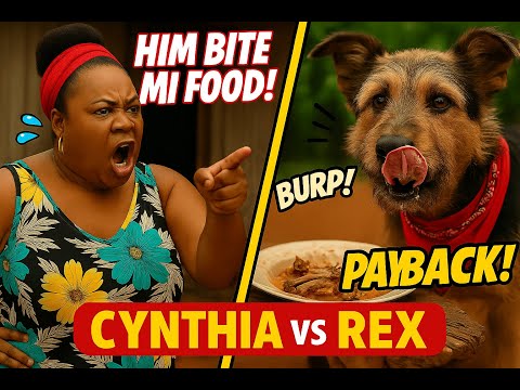 Cynthia Lick Rex Wid Stone — Now Him Nyam Off Her Food! 🐶🇯🇲 | Cynthia & Rex Country Drama