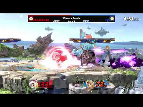 Paragon City Smash 17 Kodisnap (ICs) vs Ty (Zelda/Steve)