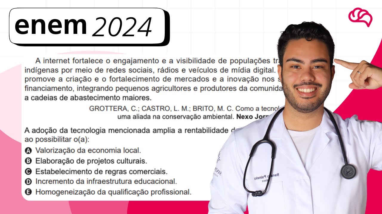 Resolução em Vídeo — Questão 67 ENEM 2024