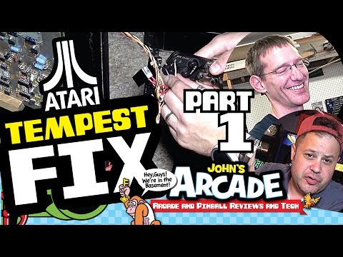 Can we fix the DEAD Atari Tempest Arcade? - PART 1 - How to replace the Molex/AMP edge connector,