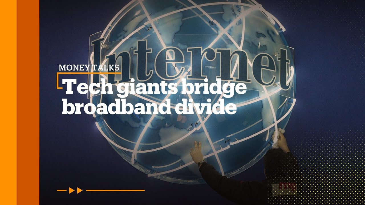 Tech giants aim to bridge the global digital divide