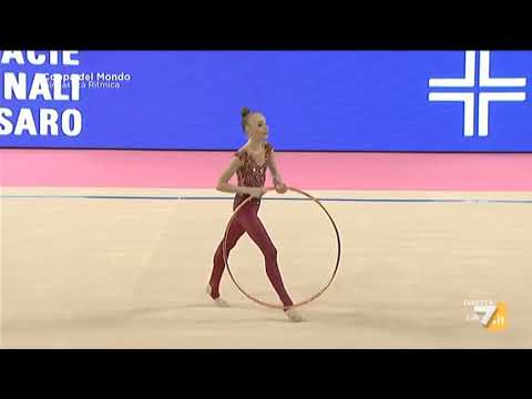 World Cup Pesaro 2019   Khrystyna Pohranycna Hoop EF