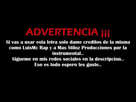 Gracias Mama 2//instrumental de rap con letra uso libre// 10 de Mayo