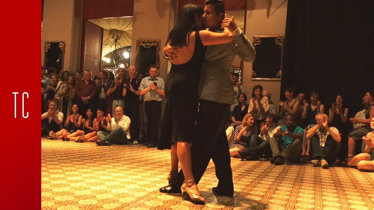 Tango: María Inés Bogado y Jorge López, 29/9/2016, Patio de Tango 3/4