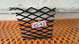 ตะแกรงเหล็กฉีก XS-43 | วัสดุเกรดพรีเมียม ความหนา 3.2 มม. แข็งแรงทนทาน เหมาะกับงานอุตสาหกรรมและตกแต่ง ตะแกรงเหล็กฉีก XS-43 | วัสดุเกรดพรีเมียม ความหนา 3.2 มม. แข็งแรงทนทาน เหมาะกับงานอุตสาหกรรมและตกแต่ง