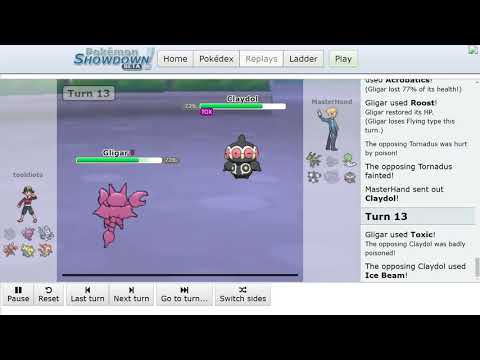 ProGaming - Pokemon Showdown, teoidiota vs MasterHand, [Gen 7] UU (Fri Aug 09 2019)