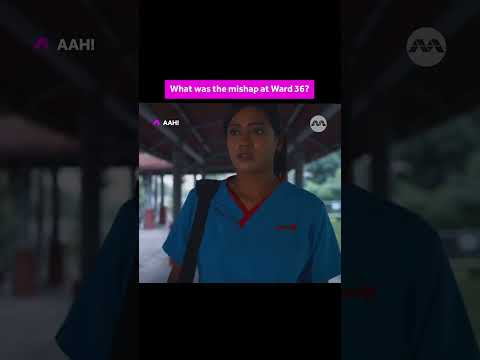 Chitra hears eerie sounds and sees strange things along Ward 36. 👀  #Aah