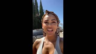 Meagan Good Talks Dieting and Working Out on Instagram Live (8/16/2019)