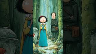 Snow white. #learning #english #story #shadowing #kids #viral