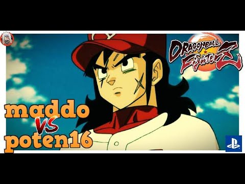 DBFZ maddo vs poten16 - (KidBuu, GokuGT, Yamcha) vs (Gogeta, Vegito, GokuUI)