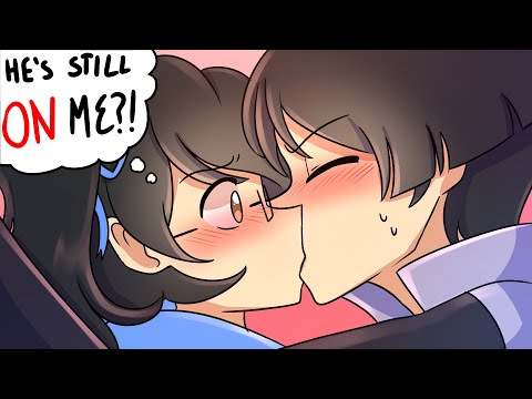 My First Kiss... (He Wouldn't Get Off?!)