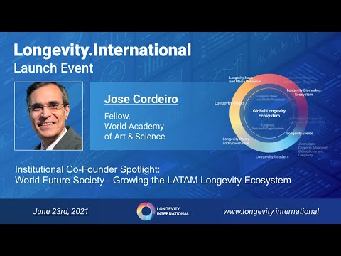 Longevity.International Launch Event - Jose Cordeiro