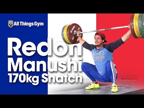 Slow Pull, but BIG Snatch! Redon Manushi 🇫🇷  Heavy Snatch Session (170kg!)