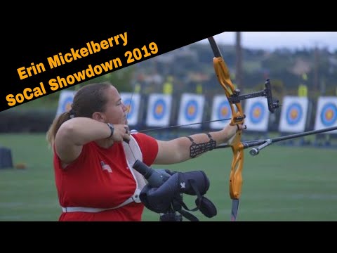 Erin Mickelberry Shooting Archery SoCal Showdown 2019