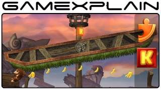 Donkey Kong Country Returns: Tippy Shippy 6-7 (Puzzle Pieces, KONG Letters Guide, Walkthrough)