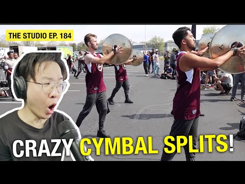 I've never seen cymbal splits like THIS 🔥