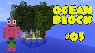 Minecraft - OceanBlock Survival - Ep #05 - Sugar Cane Farm!